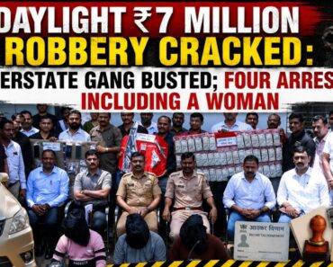 Nashik: Daylight ₹7 Million Robbery Cracked: Interstate Gang Busted; Four Arrested, Including a Woman